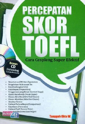 Percepatan Skor Toefl