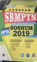 PANDUAN SBMPTN SOSHUM 2019